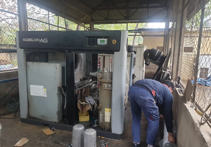 lỗi máy nén khí thường gặp