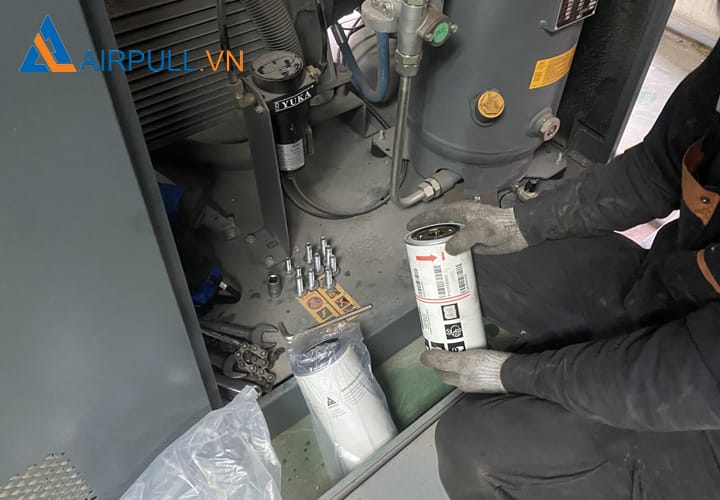 Dịch vụ bảo dưỡng máy nén khí Atlas Copco