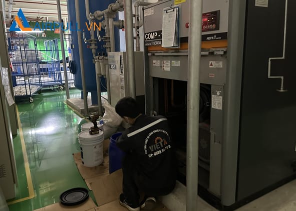 Dịch vụ bảo dưỡng máy nén khí Hitachi