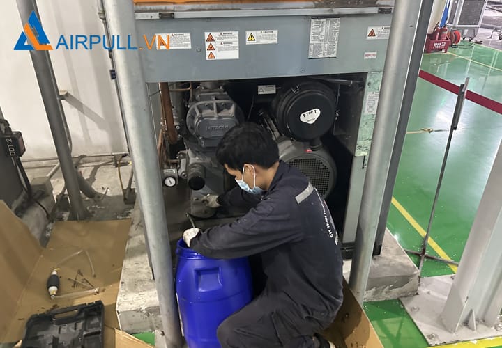 Dịch vụ bảo dưỡng máy nén khí Hitachi