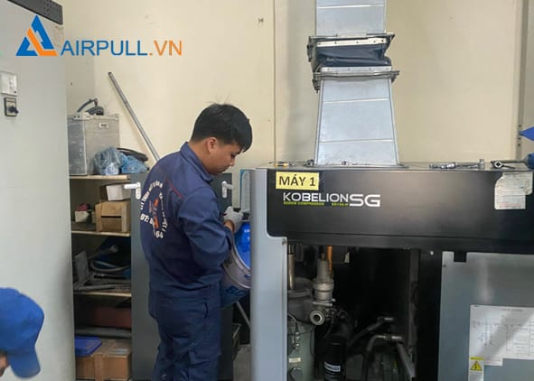 Dịch vụ bảo dưỡng máy nén khí Kobelco