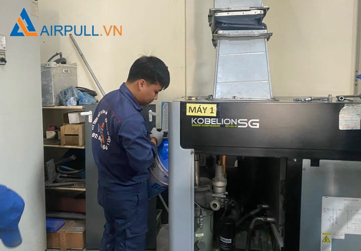 Dịch vụ bảo dưỡng máy nén khí Kobelco