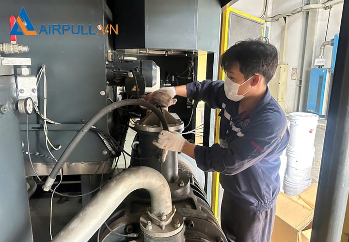 Dịch vụ bảo dưỡng máy nén khí Kaeser