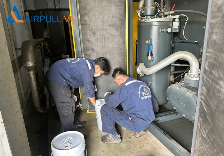 Dịch vụ bảo dưỡng máy nén khí Kaeser
