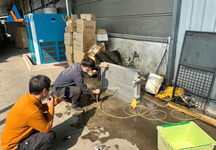 bảo dưỡng máy nén khí Puma