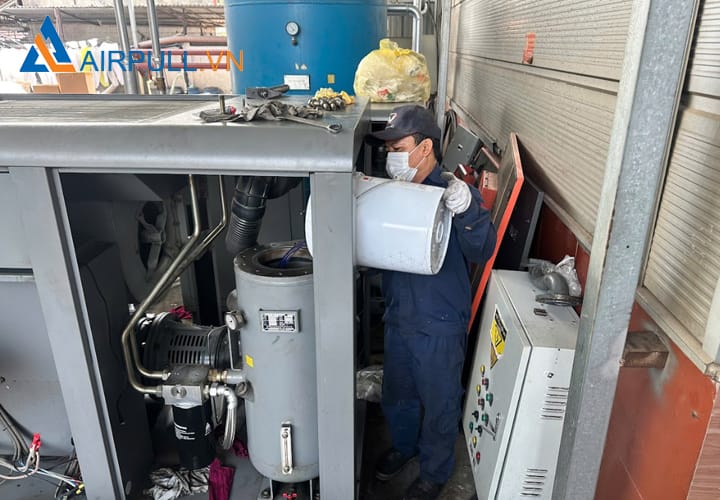 bảo dưỡng máy nén khí Puma