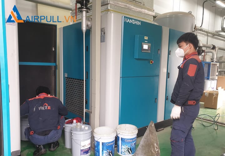 Dịch vụ bảo dưỡng máy nén khí Hanshin