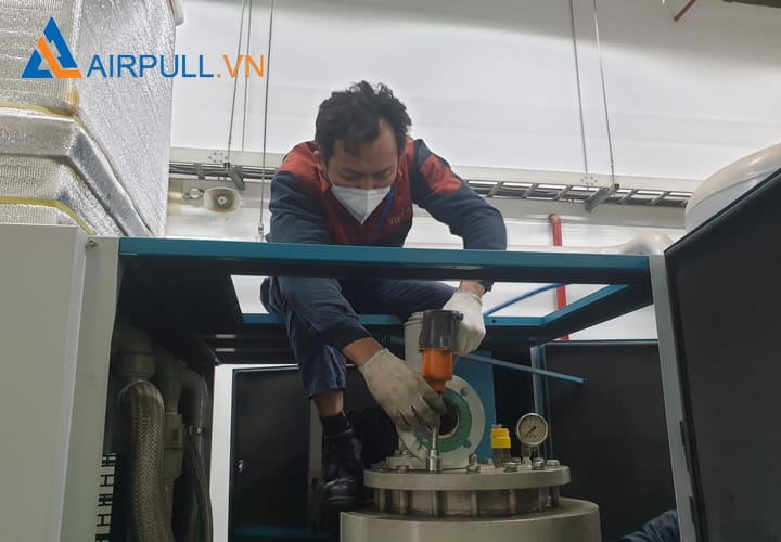 dịch vụ bảo dưỡng máy nén khí Hanshin