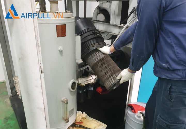 dịch vụ bảo dưỡng máy nén khí Hanshin