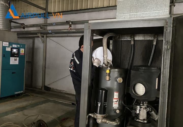 dịch vụ bảo dưỡng máy nén khí Compkorea
