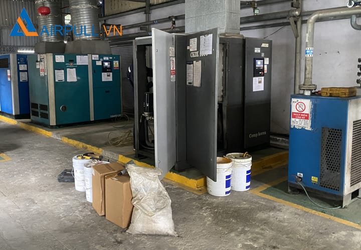dịch vụ bảo dưỡng máy nén khí Compkorea