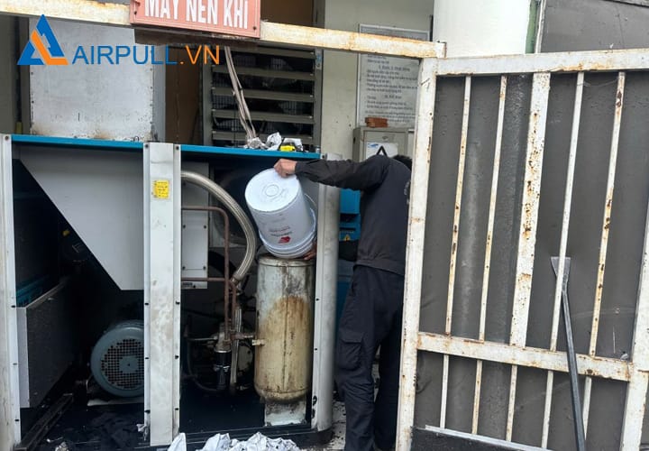 Dịch vụ sửa chữa máy nén khí Kaeser