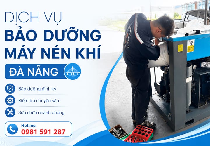 Dịch vụ bảo dưỡng máy nén khí tại Đà Nẵng