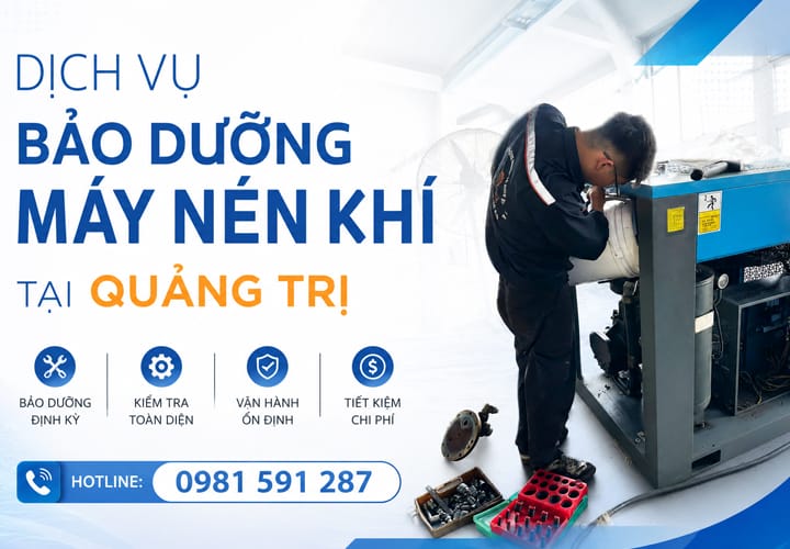 Dịch vụ bảo dưỡng máy nén khí tại Quảng Trị
