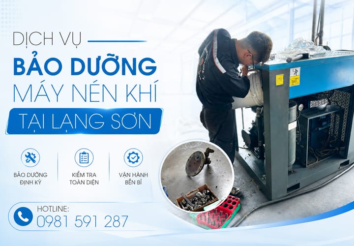 Dịch vụ bảo dưỡng máy nén khí tại Lạng Sơn