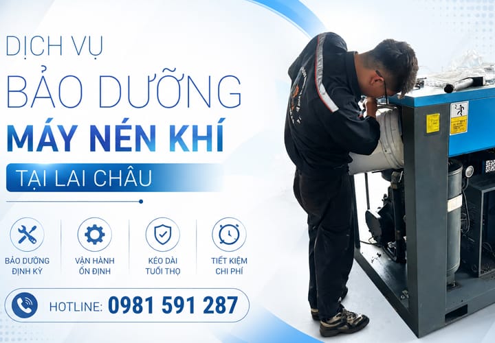 Dịch vụ bảo dưỡng máy nén khí tại Lai Châu