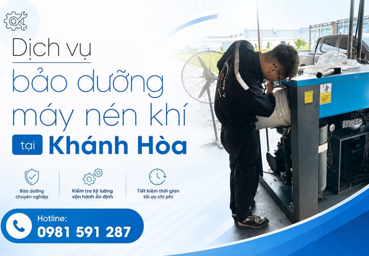 Dịch vụ bảo dưỡng máy nén khí tại Khánh Hòa