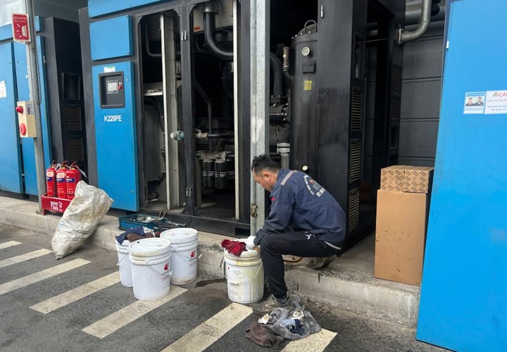 Dịch vụ bảo dưỡng máy nén khí tại Khánh Hòa