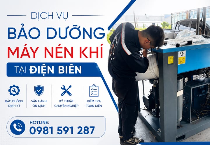 Dịch vụ bảo dưỡng máy nén khí tại Điện Biên