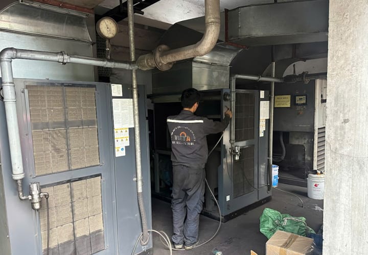 Dịch vụ bảo dưỡng máy nén khí tại Bạc Liêu