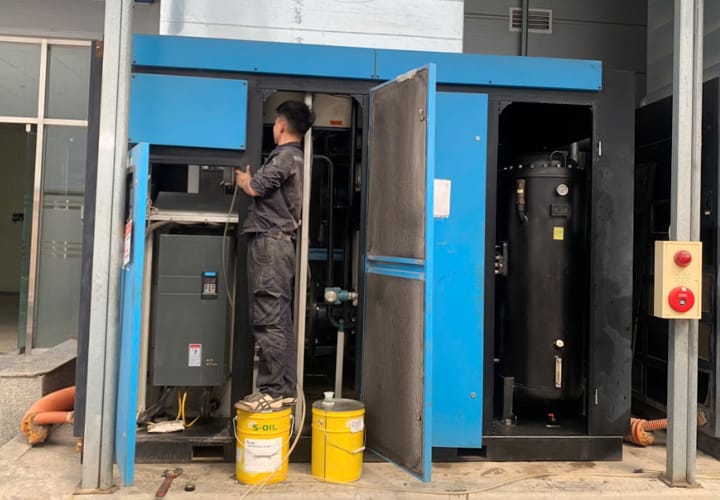 Dịch vụ sửa chữa máy nén khí tại Bình Phước