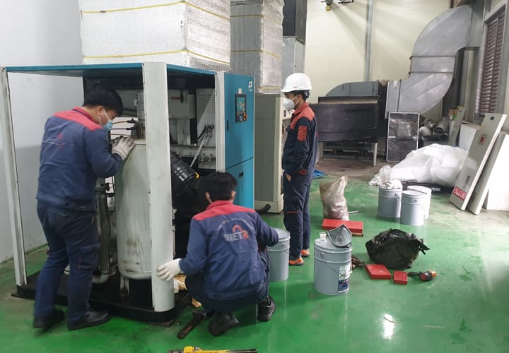 Dịch vụ sửa chữa máy nén khí tại Bình Phước