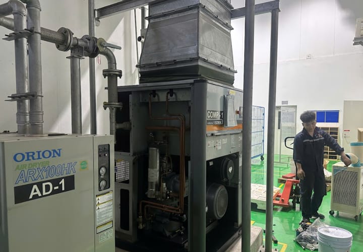 Dịch vụ sửa chữa máy nén khí tại Hà Giang