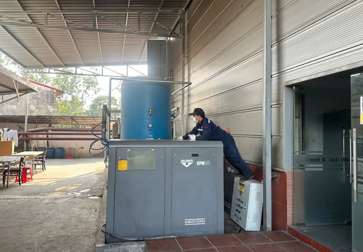 Dịch vụ sửa chữa máy nén khí tại Kiên Giang