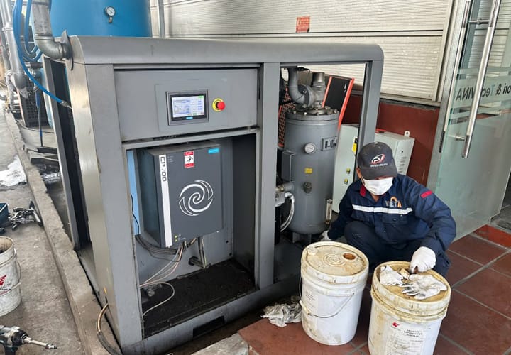 Dịch vụ sửa chữa máy nén khí tại Kiên Giang