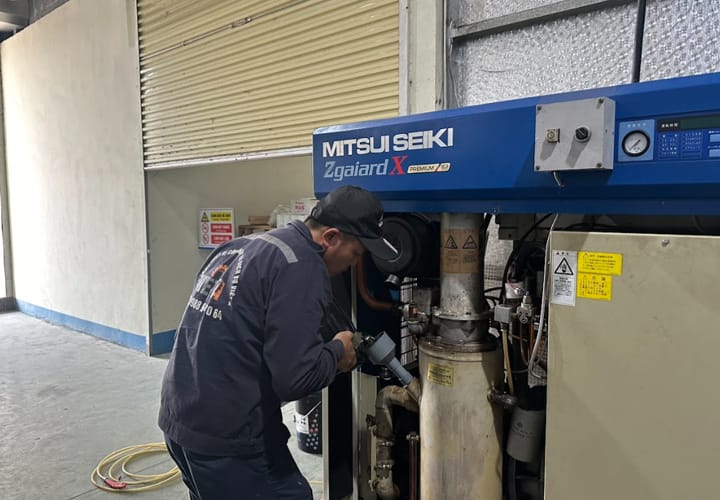 Dịch vụ sửa chữa máy nén khí tại Long An