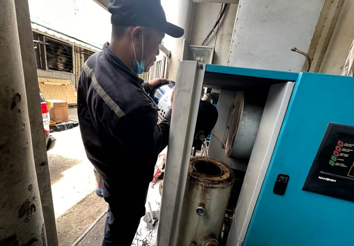 Dịch vụ sửa chữa máy nén khí tại Ninh Bình

