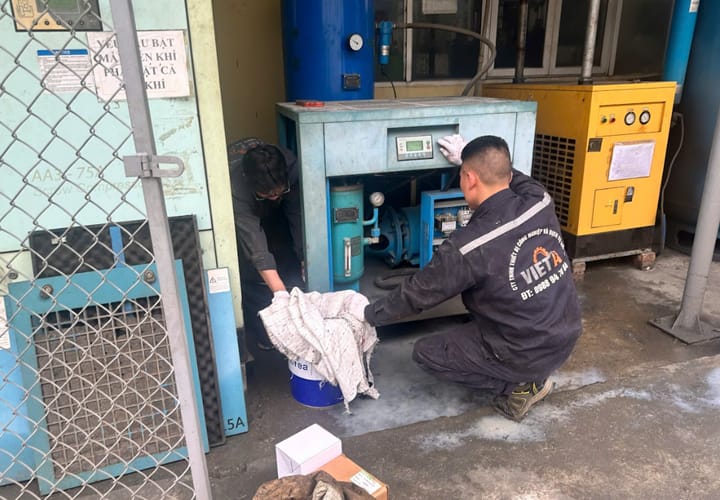 Dịch vụ sửa chữa máy nén khí tại Phú Yên