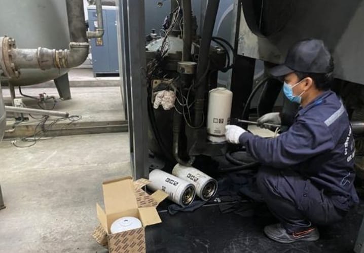 Dịch vụ sửa chữa máy nén khí tại Thái Bình