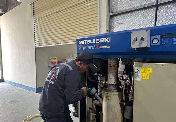 Dịch vụ sửa chữa máy nén khí tại Thái Nguyên