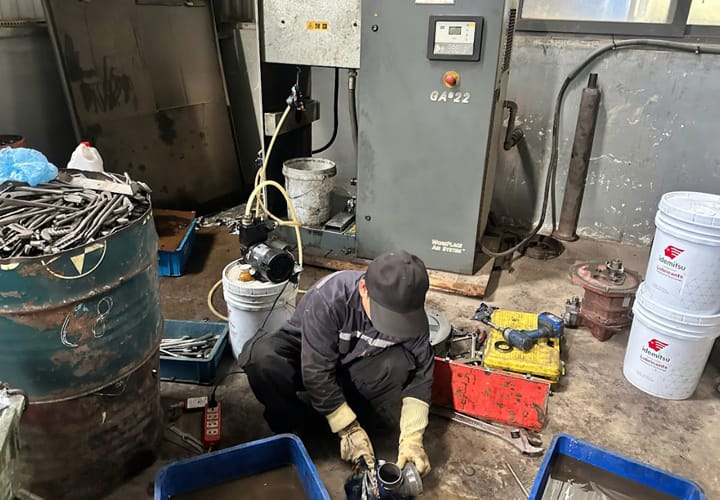 Dịch vụ sửa chữa máy nén khí tại Trà Vinh