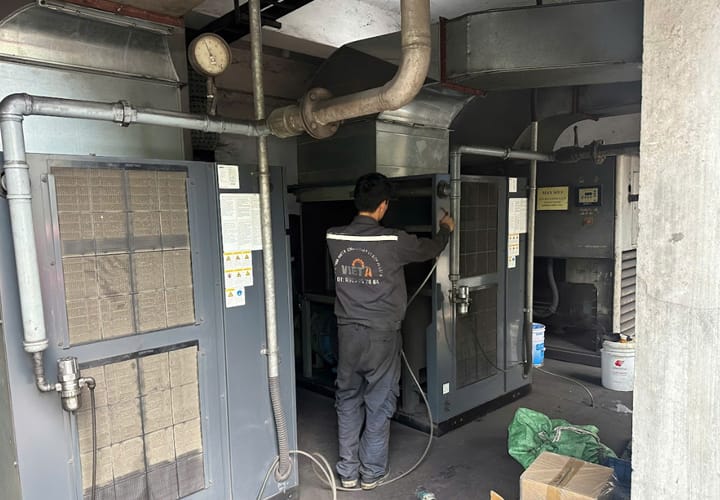 Dịch vụ sửa chữa máy nén khí tại Vĩnh Long