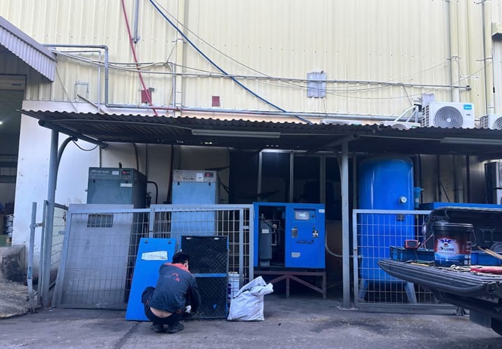 Dịch vụ sửa chữa máy nén khí tại Vĩnh Phúc